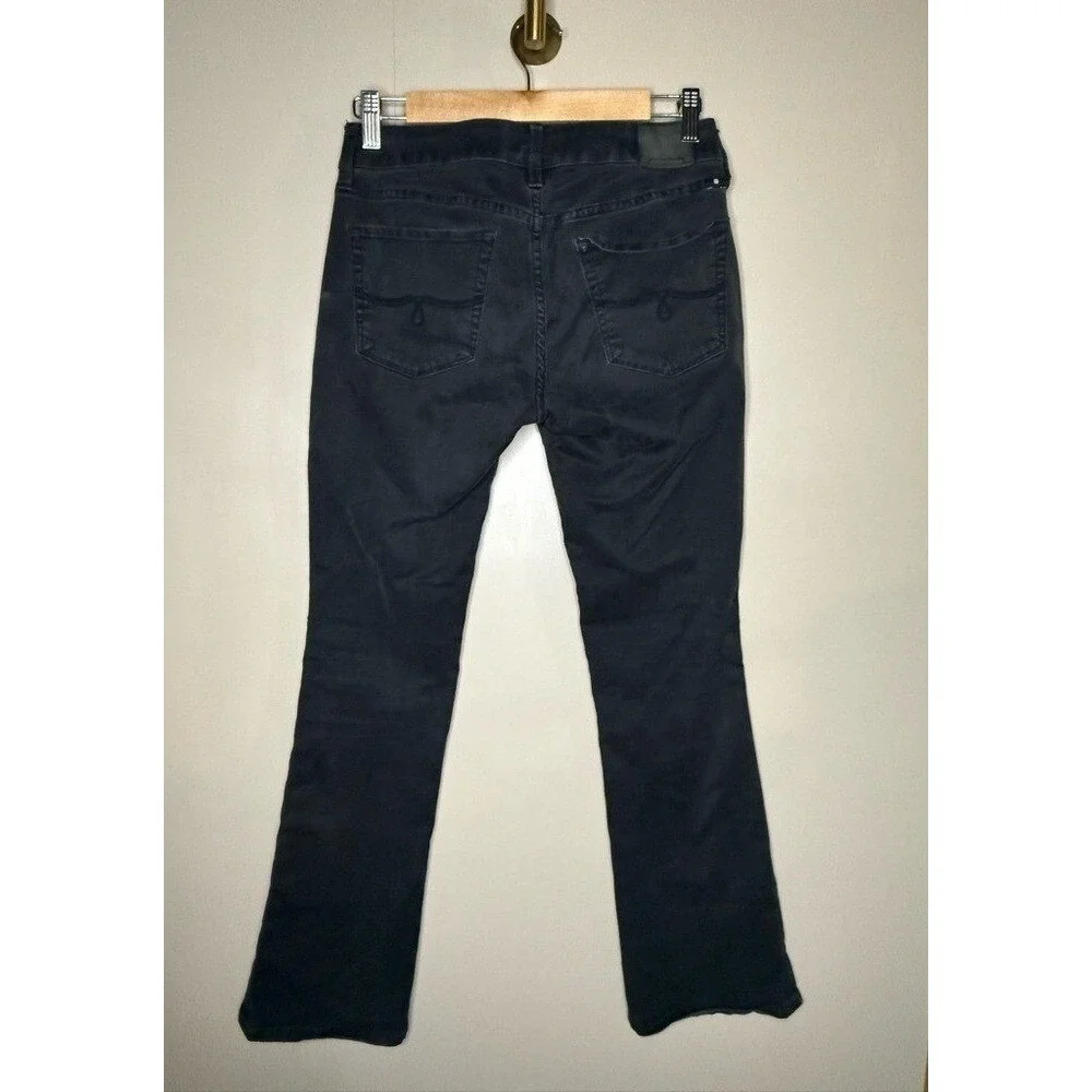 Lucky Brand Lolita Bootcut Jeans Black Low Rise Stretch Denim‎ Size 26